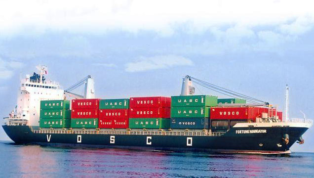 Lịch tàu Container của Vosco cập nhật ngày 29/11/2019